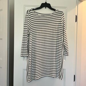 J Jill striped tunic large